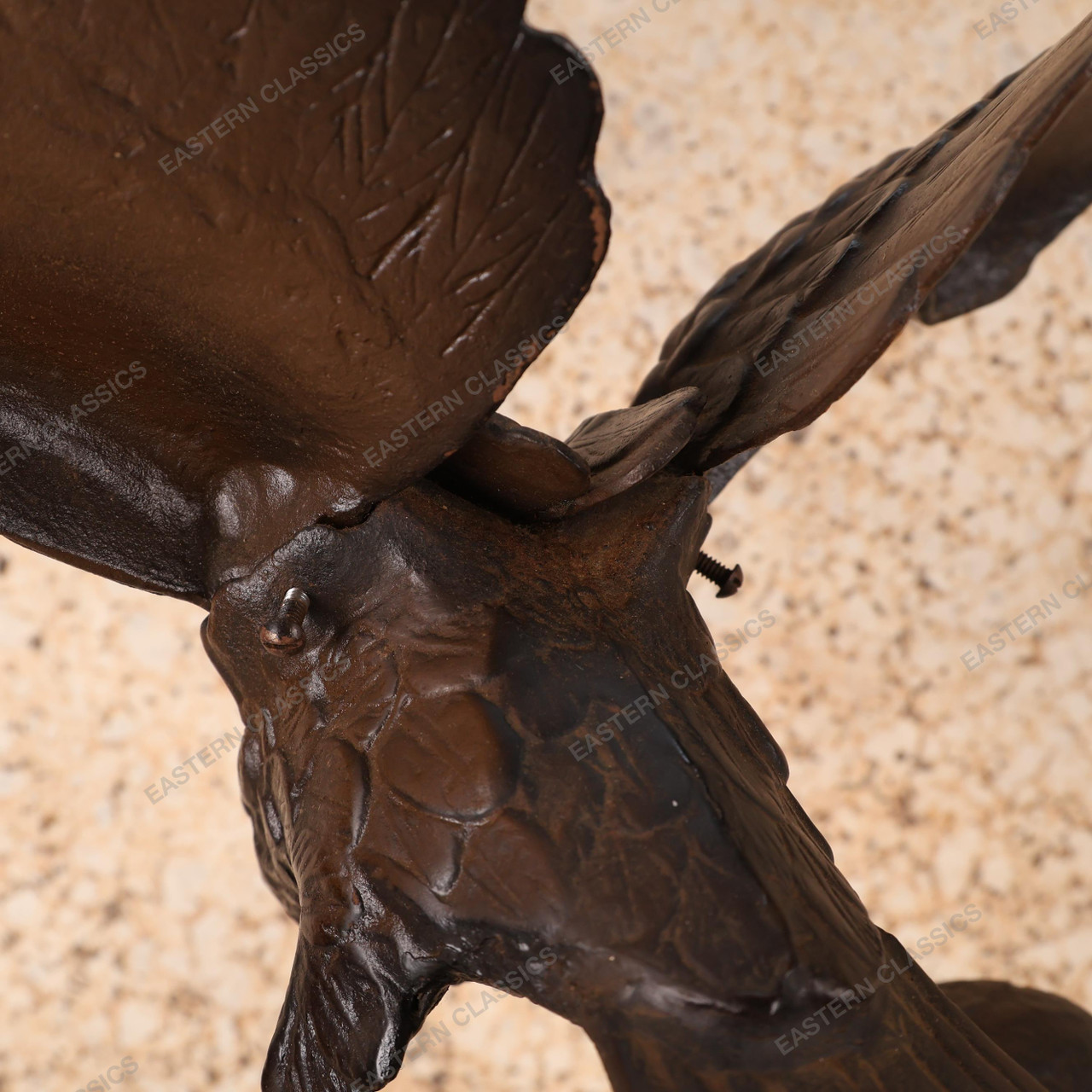 Antique Japanese Hawk — Iron, 1920, Taisho Era (SKU: 25M-307