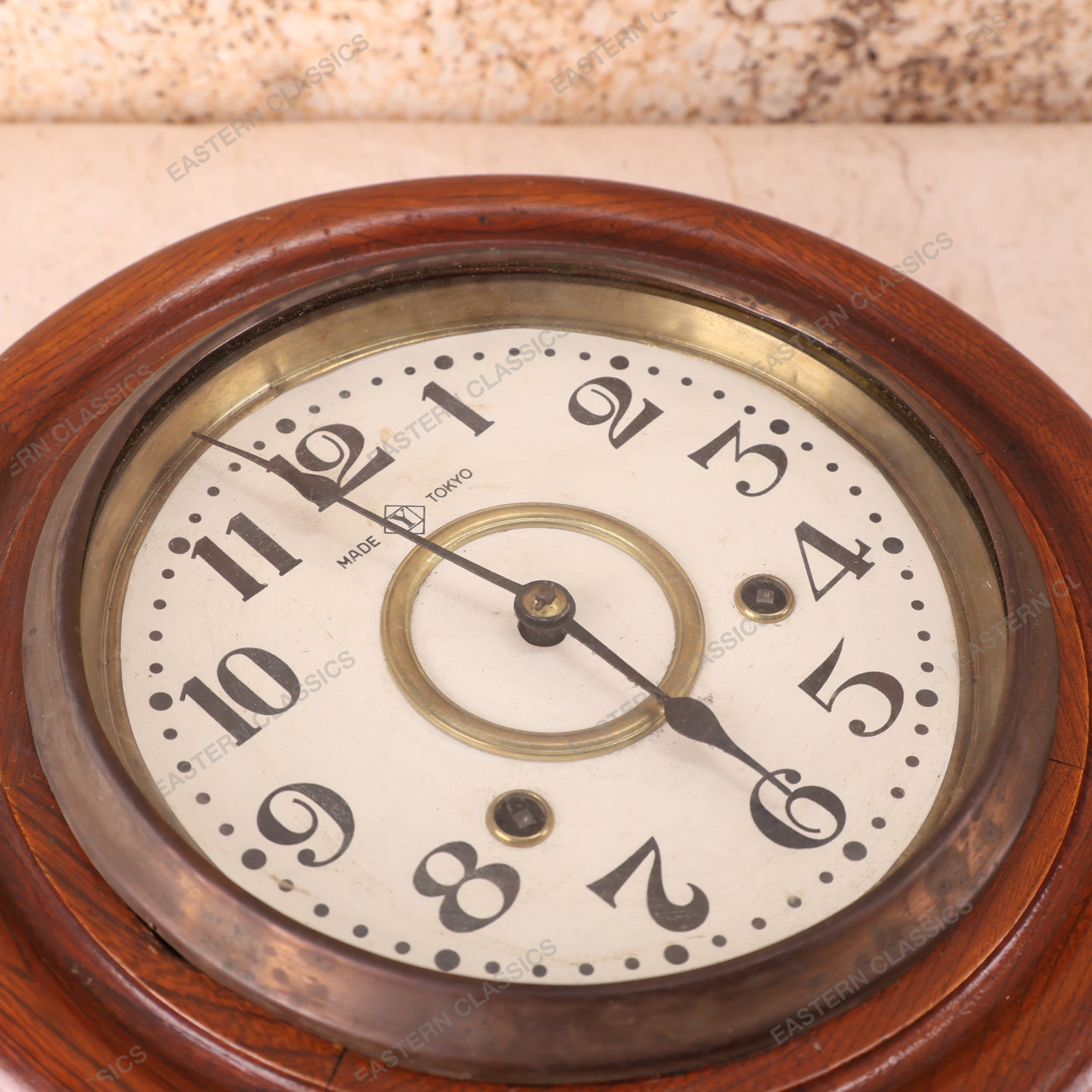 Antique Japanese Wall Clock — Wood, 1910, Meiji Era (SKU: 25S-495 ...