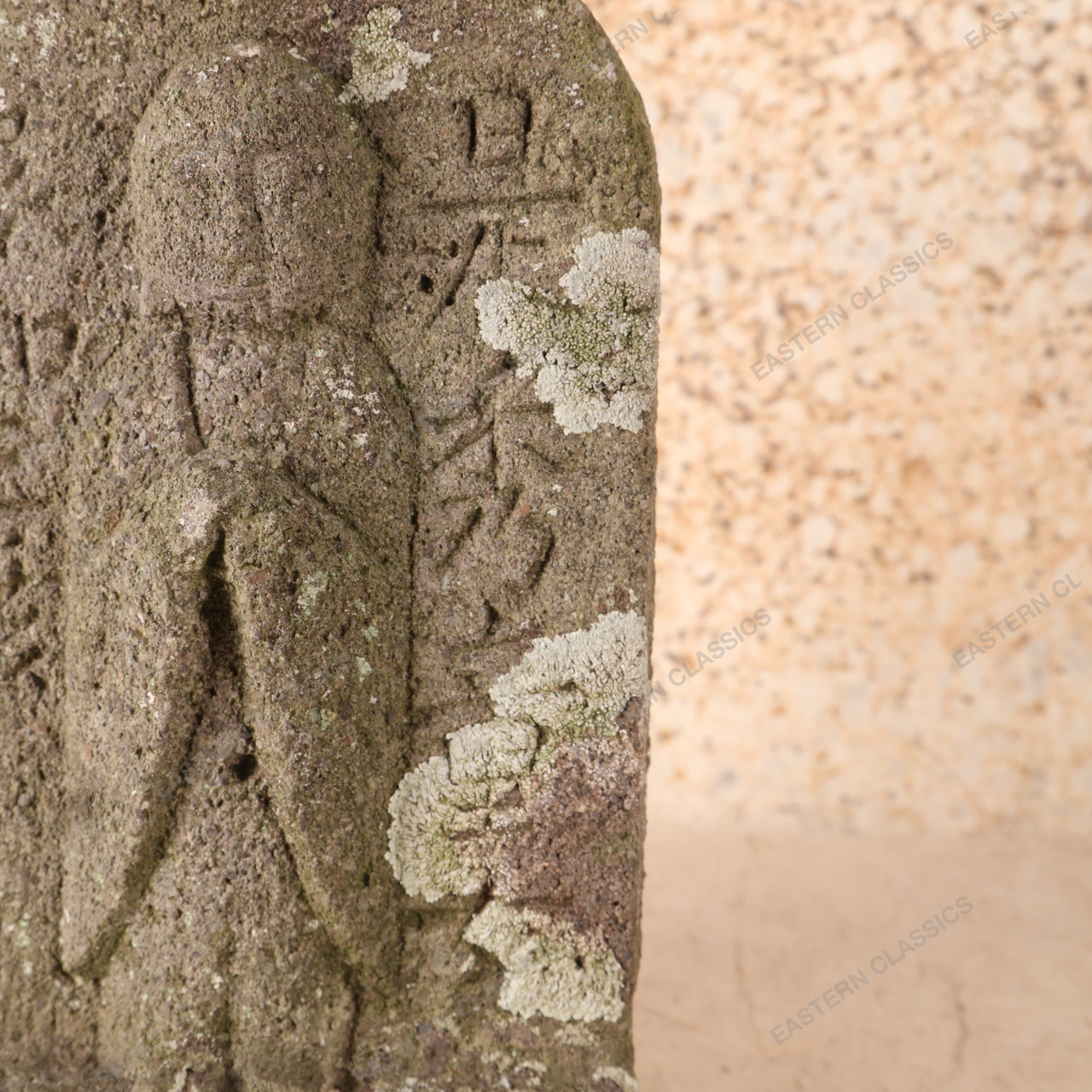 Antique Japanese Jizo Buddha — Stone, 1920, Taisho Era (SKU: 25S