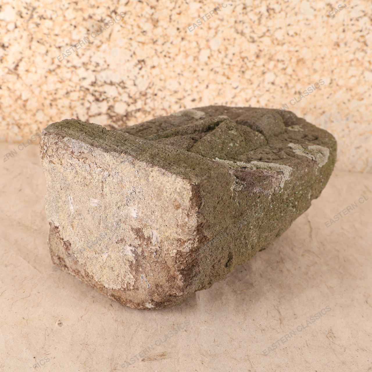 Antique Japanese Jizo Buddha — Stone, 1920, Taisho Era (SKU: 25S