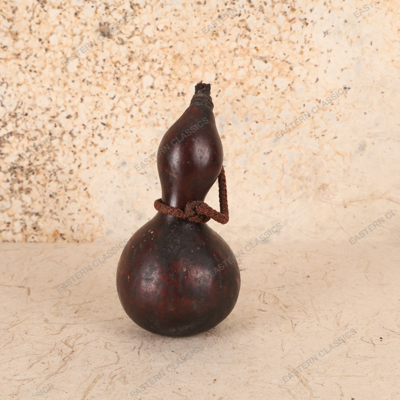 Antique Japanese Gourd — Wood, 1920, Taisho Era (SKU: 25S-656-1