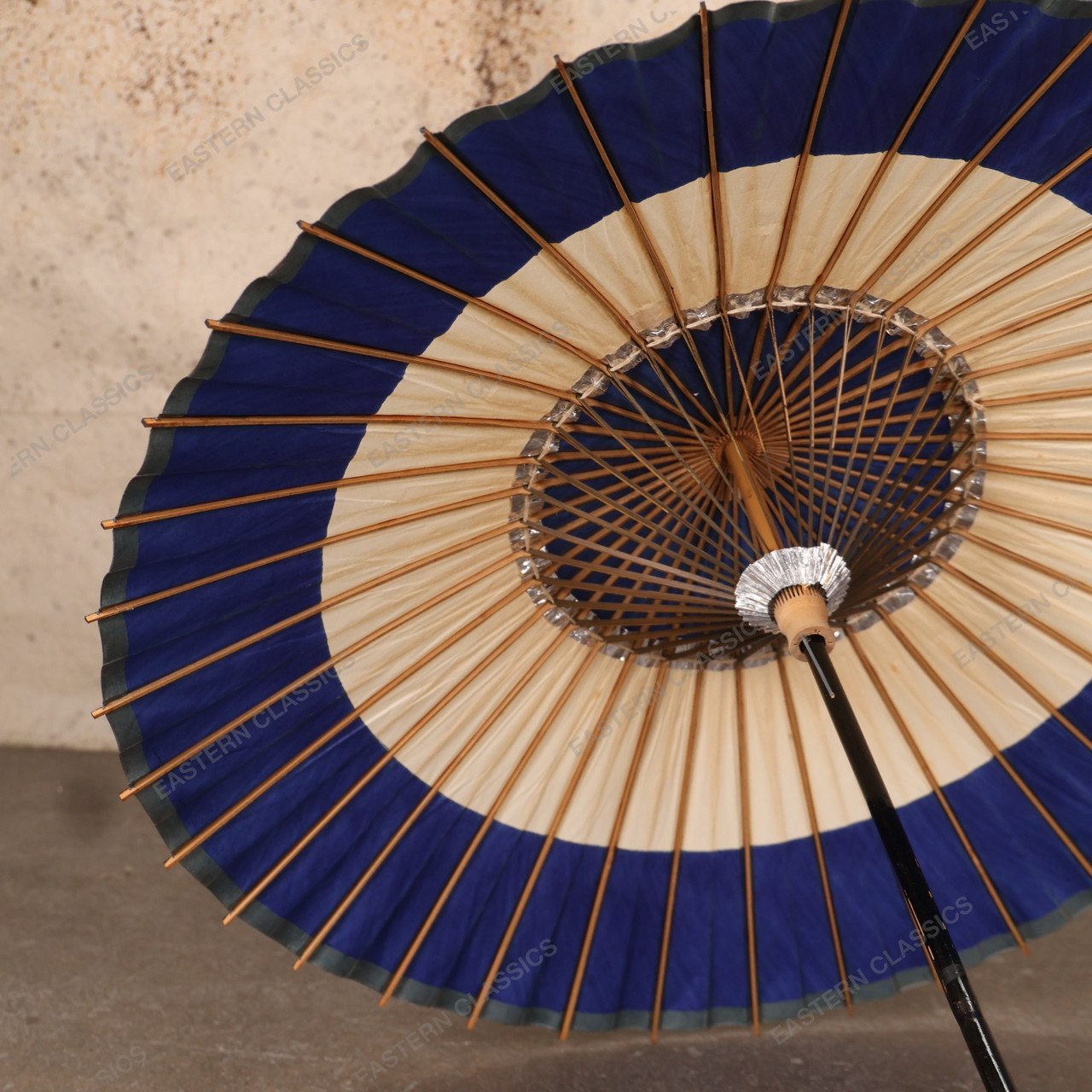 Vintage Japanese Wagasa Paper Umbrella — 1950, Showa Era (SKU: 25S