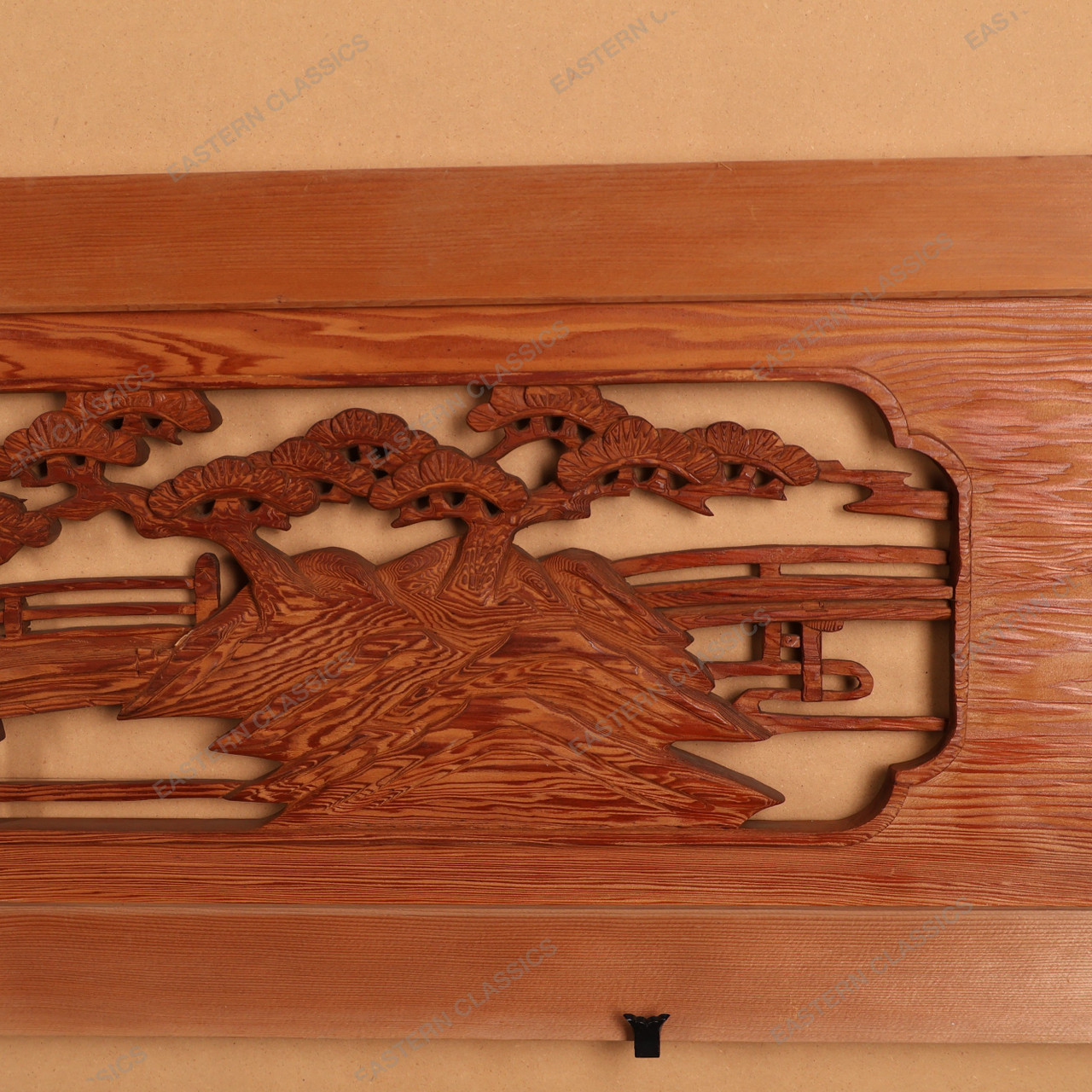 Antique Japanese Ranma (Transom Panel) — Hand-Carved Architectural Wood ...