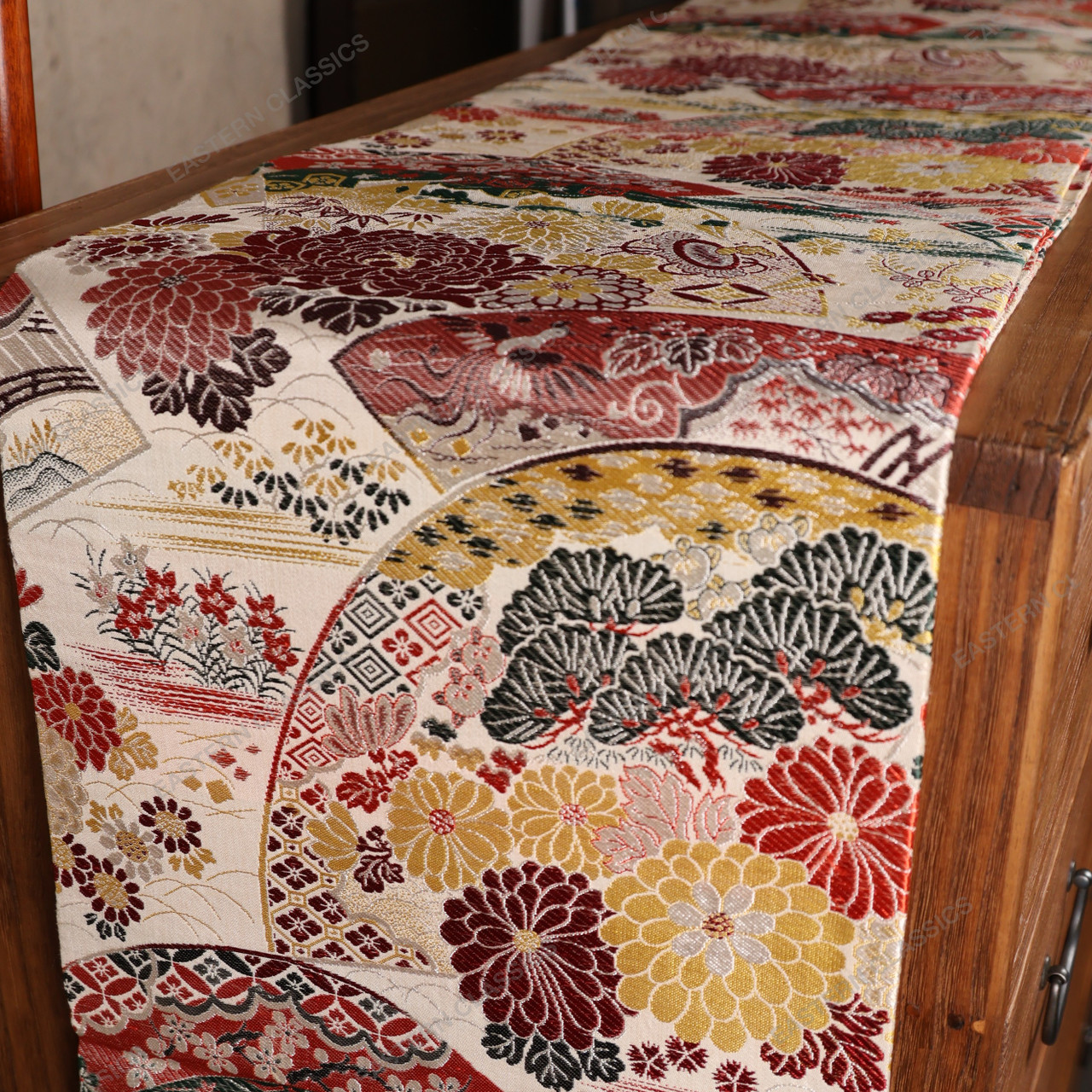 Vintage Japanese Obi — Silk, 1950, Showa Era (SKU: 25S-547-15 ...