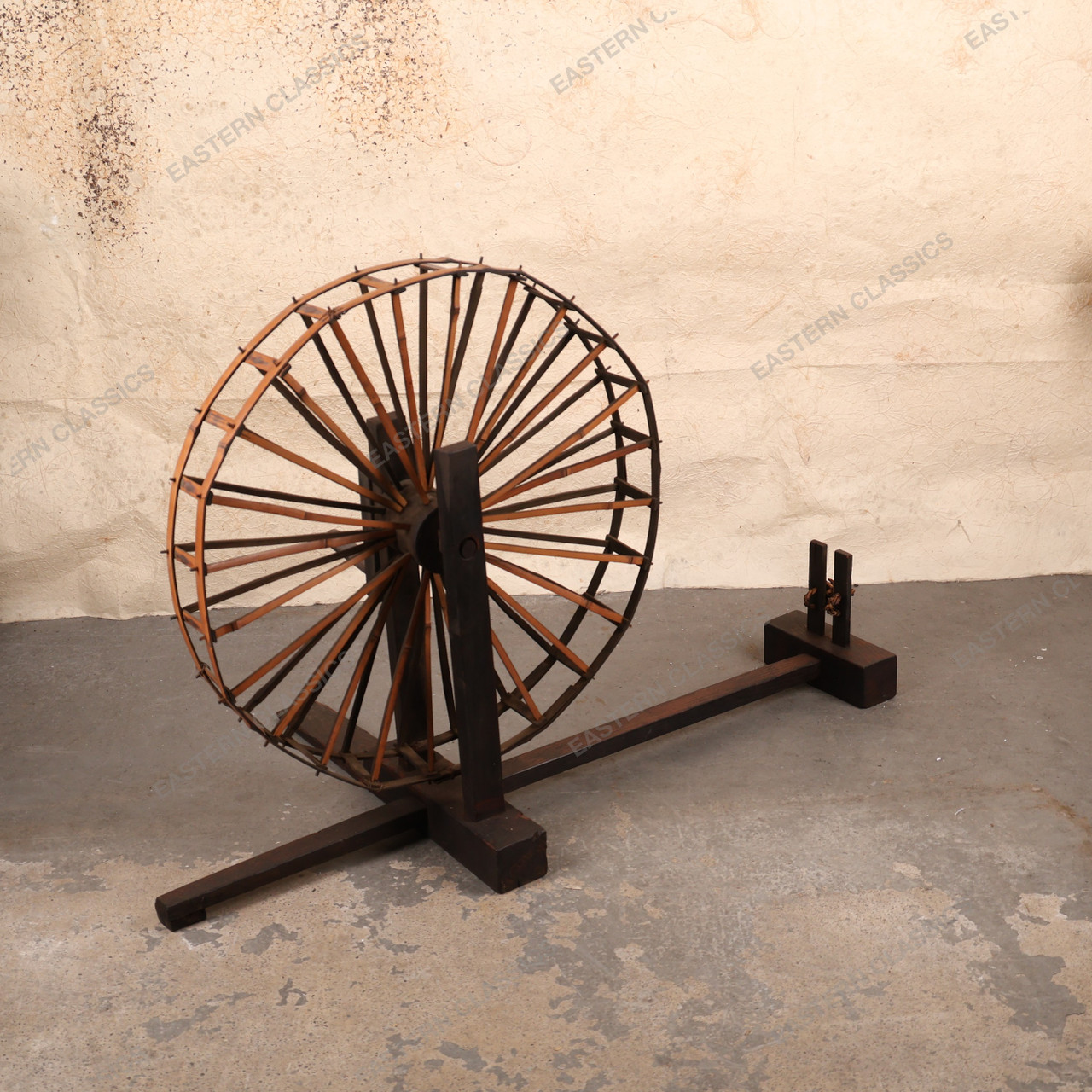 Antique Japanese Spinning Wheel (SKU: 25D-057)