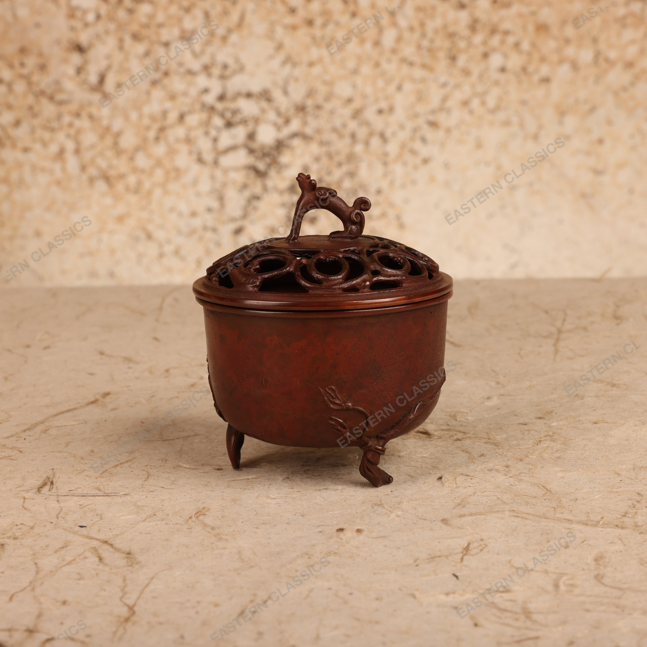 Vintage Japanese Koro Incense Burner, 1946 - 1965 (Mid Showa
