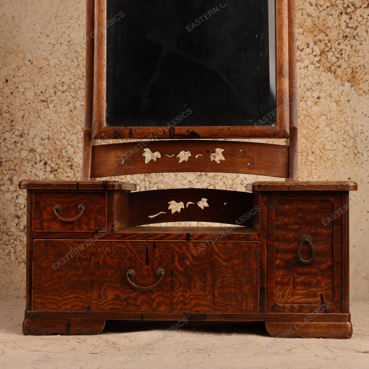Antique Japanese Dressing Table, 1912 - 1926 (Taisho) | SKU: 26M