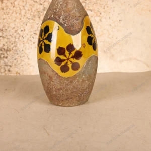Vintage Japanese Hana-ike Ceramic Flower Vase, Heisei era (1990-2018) | SKU: 26J-0801-2 - 2