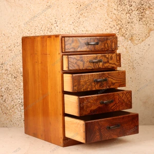 Vintage Japanese Ko tansu, Mid Showa 1946-1965 | SKU: 26J-0512-3 - 3