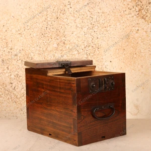 Antique Japanese Hako Lockbox, Meiji 1868-1911 | SKU: 26J-0922 - 2