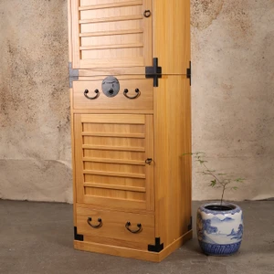 Japanese Tansu Style Merchant Chest 250106