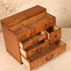 Vintage Japanese Haribako Sewing Chest, Early Showa 1927-1945 | SKU: 26J-0700 - 2