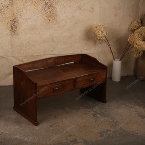 Antique Japanese Low Writing Desk (Tsukue), Taisho, circa 1912-1926 | SKU: 26J-0821 - 1