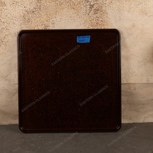 Vintage Japanese Large Square Board, Kotatsu Top Board, Late Showa 1966-1989 | SKU: 26J-0834-4 - 1