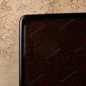 Vintage Japanese Lacquer Large Square Board, Kotatsu Top Board, Late Showa 1966-1989 | SKU: 26J-0834-5 - 2