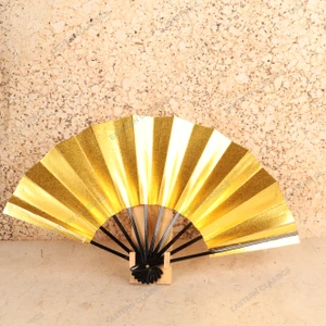 Vintage Japanese Mai-ougi Folding Fan, Late Showa 1966-1989 - 2
