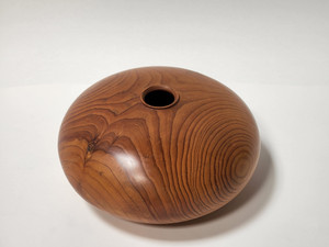 Japanese Wooden Ikebana Flower Vase (22J-331) Japanese Wooden Ikebana Flower Vase (22J-331)