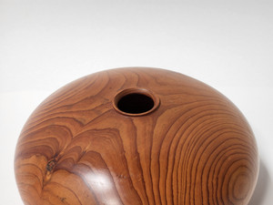 Japanese Wooden Ikebana Flower Vase (22J-331) Japanese Wooden Ikebana Flower Vase (22J-331)