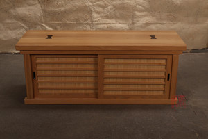 Tansu style bench