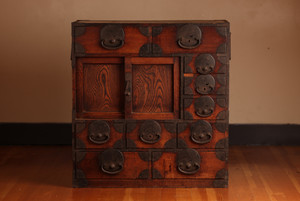 Antique Japanese Matsumoto Choba Tansu (22M-D5)