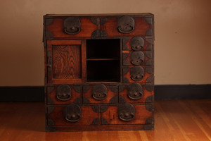 Antique Japanese Matsumoto Choba Tansu (22M-D5)
