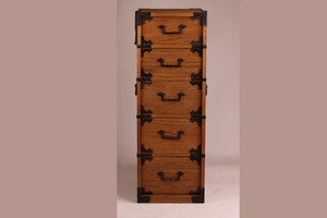 Antique Japanese Hikidashi Tansu Drawers Chest (22M-G22)