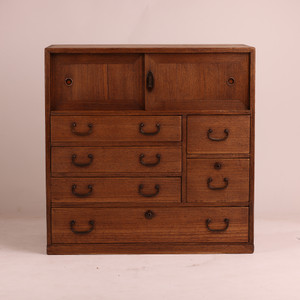Vintage Japanese Ko Tansu (22M-G31)