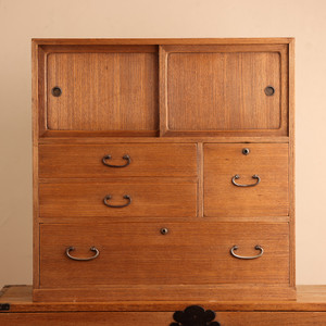 Vintage Japanese Ko Tansu (22M-G34-B)