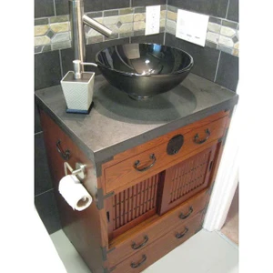 Japanese Tansu Style Vanity Chest Custom-Order Reference - 2