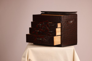 Japanese Kamura Bori Sewing Box (22M-104-2)