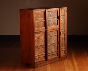 Vintage Japanese Getabako Shoe Tansu (22S-C16)