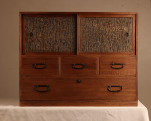 Vintage Japanese Ko Tansu (22S-G16)