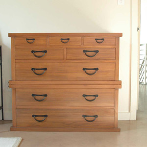 Japanese tansu style file chest 090610 Japanese tansu style file chest 090610