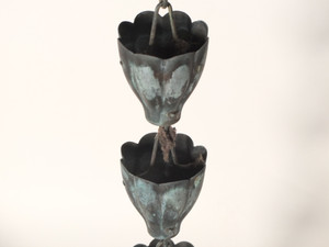 Vintage Japanese  Rain Chain Kusari Doi (23M210)