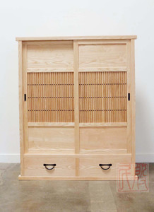 Japanese tansu style book chest 130111