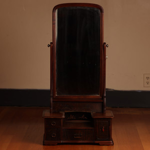 Vintage Japanese Lacquer Kyodai / Vanity Mirror (22S-35)