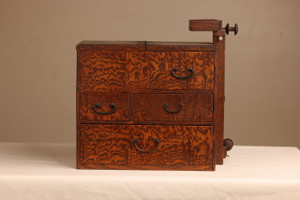 Vintage Japanese Small Drawers Box Kobako (22S-27-3)