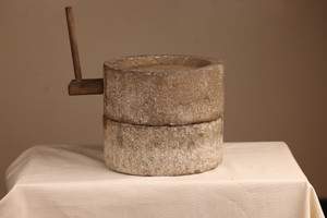 Vintage Japanese Stone Mill Grinder (22S-32)