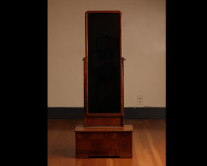 Vintage Japanese Vanity Kyodai Mirror (22S-62)