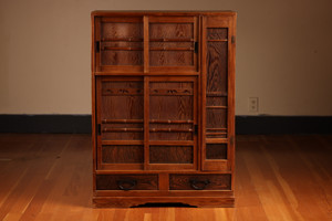 Vintage Japanese Getabako Shoe Cabinet (23F-C12)