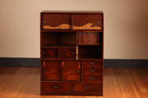 Vintage Japanese Cha Tansu  Tea Chest (23F-C17)