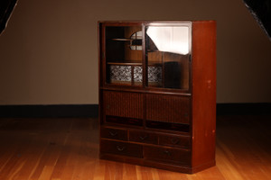 Vintage Japanese Cha Tansu Tea Chest (23F-C18)