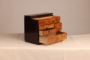 Vintage Japanese Sewing Box Haribako (23F23-4)