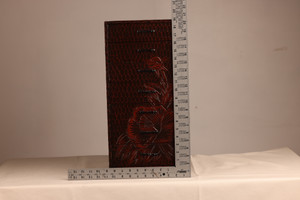 Japanese Ko Tansu Small Drawers Box Kamaura Carving(23F24-1)