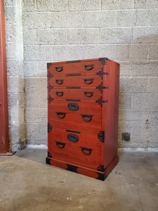 Japanese Tansu Style Merchant Chest Custom-Order Reference - 1