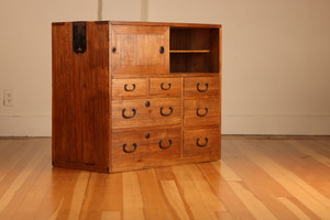 Vintage Japanese Ko Tansu Small Chest (23M-G106)
