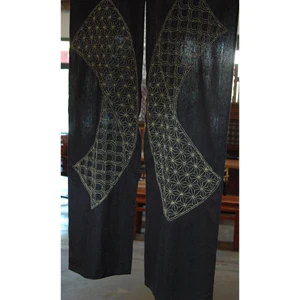 Japanese Style Sashiko Noren Curtain — Cotton - 1