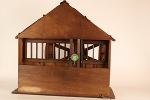 Japanese Water Wheel Mill Suisha Miniature House (23O-349)