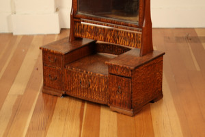 Vintage Japanese Vanity Kyodai Mirror Chest Tansu (23O-409)