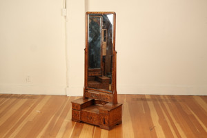 Vintage Japanese Vanity Kyodai Mirror Chest (23O-410)